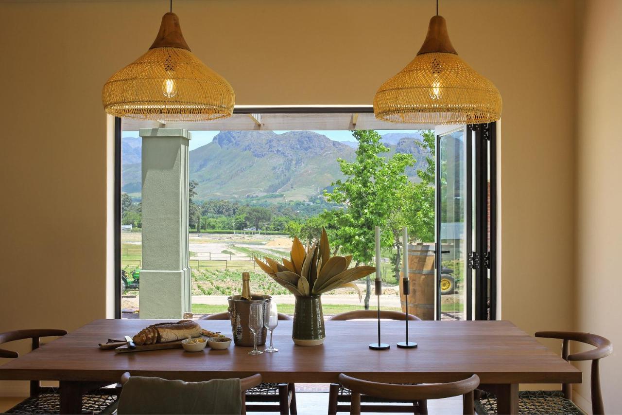 Jardin De La Ferme Villa Franschhoek Exteriör bild