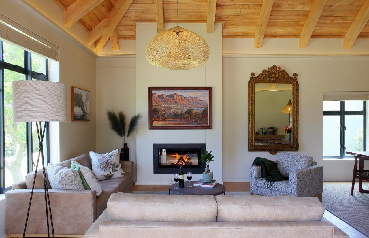 Jardin De La Ferme Villa Franschhoek Exteriör bild