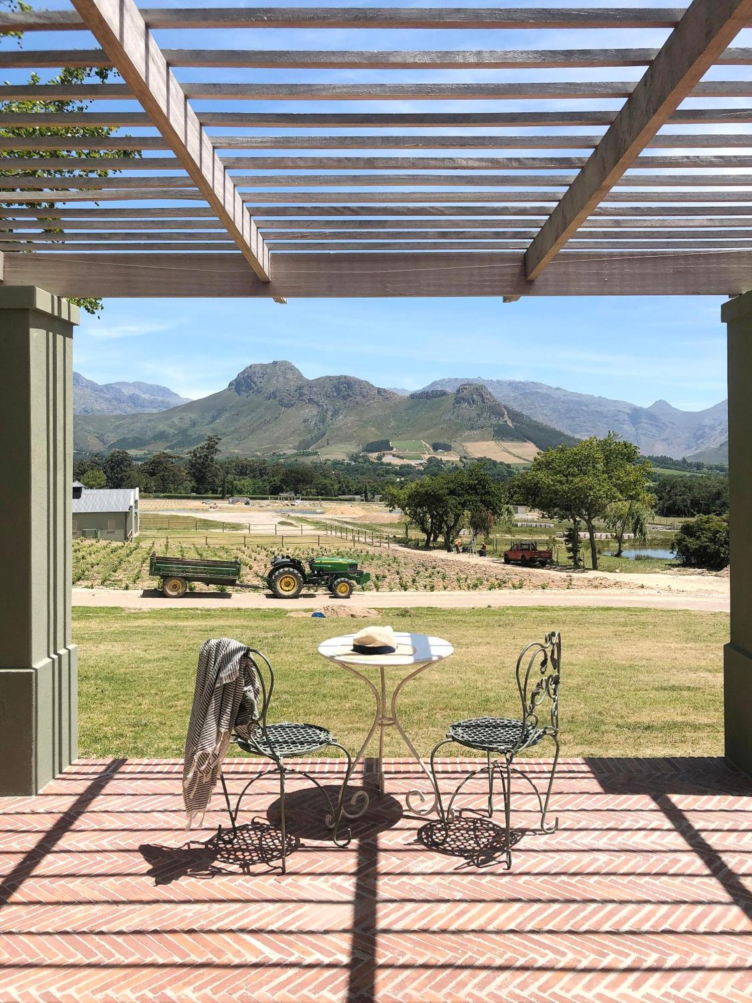 Jardin De La Ferme Villa Franschhoek Exteriör bild